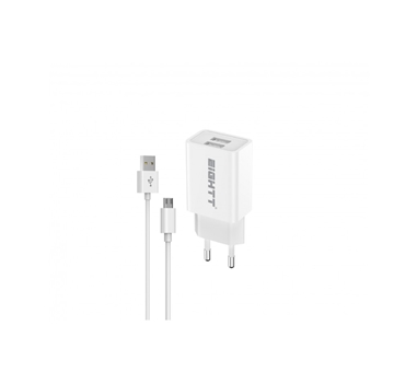 Eightt - Cargador ECW-M Smartphone Tablet Micro USB 5V 2.4A