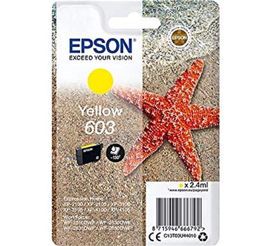 EPSON CARTUCHO AMARILLO EPSON 603 - ESTRELLA MAR