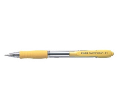 PILOT BOLIGRAFO SUPERGRIP AMARILLO -12U-