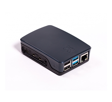 Raspberry caja oficial para Pi 4 - Color negra/gris