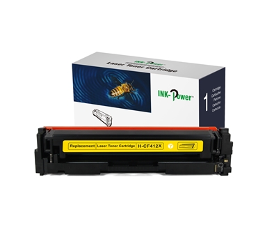 INK-POWER TONER COMP. HP CF412X/CF412A AMARILLO 410X