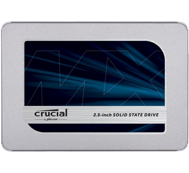 Crucial MX500 - Unidad en estado sólido - cifrado - 500GB - interno - 2.5" - SATA 6Gb/s - AES de 256 bits - TCG Opal Encryption 2.0