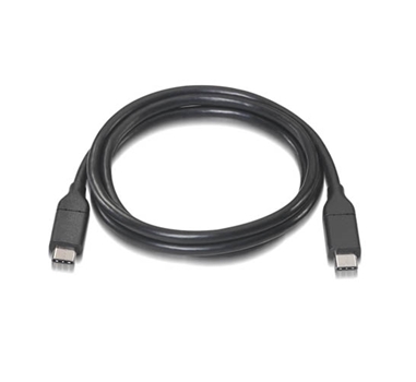 Nanocable - Cable USB 3.1 Gen2 10Gbps 3A USB-C/M-C/M 1M Negro