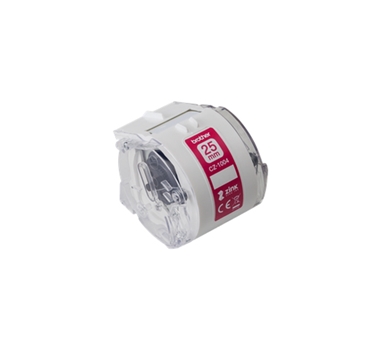 BROTHER ROLLO DE CINTA ADHESIVA ZERO INK PARA ETIQUETADORA VC500W CZ1004 2,5CMX5M