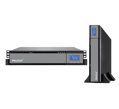 SAI Online Phasak Rack 1500 VA Online LCD/ 1500VA-1350W/ 4 Salidas/ Formato Rack