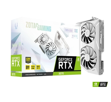Zotac Gaming GeForce RTX 3070 Twin Edge OC White 8 GB GDDR6