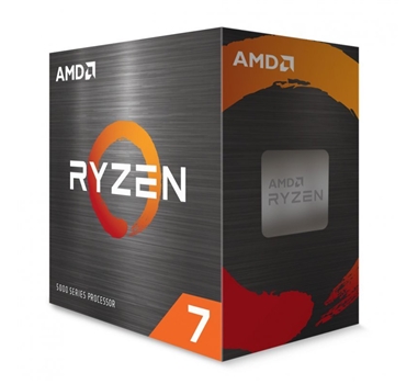 AMD Ryzen 7 5800X - Socket AM4 - 3.8 GHz (4.7 GHz max) - 8 cores - 16 hilos - 4 MB L2 - 32 MB L3 - 65W - Sin gráfica - En caja - Sin ventilador