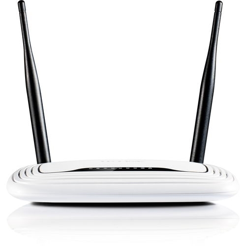 TPLINK TL-WR841N - Router inalámbrico neutro - conmutador de 4 puertos - 802.11b/g/n 300 Mbps - sobremesa - 2 antenas fijas