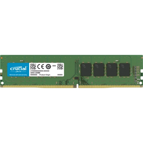 Crucial - DDR4 - 8GB - DIMM de 288 espigas - sin búfer - 3200 MHz / PC4-25600 - CL22 - 1.2 V - no ECC