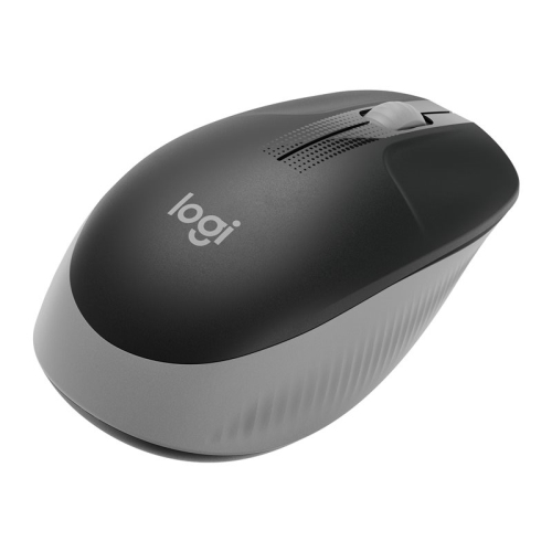Logitech - Ratón óptico M190 - Inalámbrico - Gris