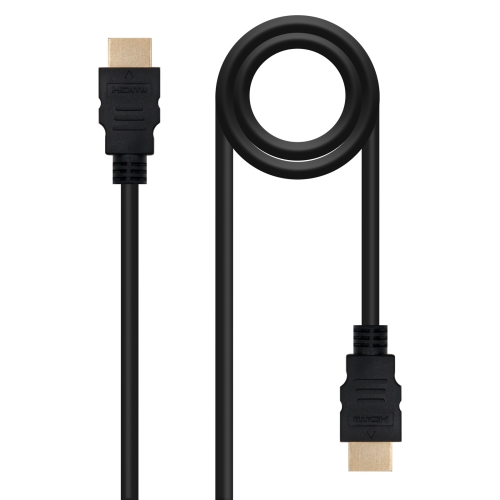 Nanocable - Cable HDMI alta velocidad / HEC, A/M-A/M - Negro - 1.5m