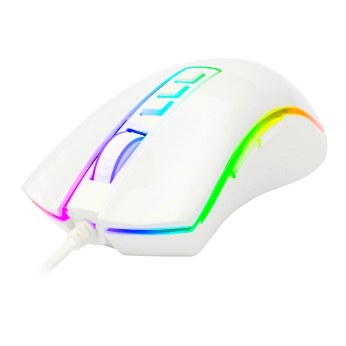Redragon - COBRA Ratón Gaming RGB Blanco