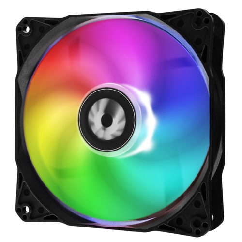 BitFenix Spectre ARGB SE Kit - 3 Ventiladores auxiliares ARGB - Negro - Centralita con mando - Asus Aura Sync - MSI Mystic Light Sync