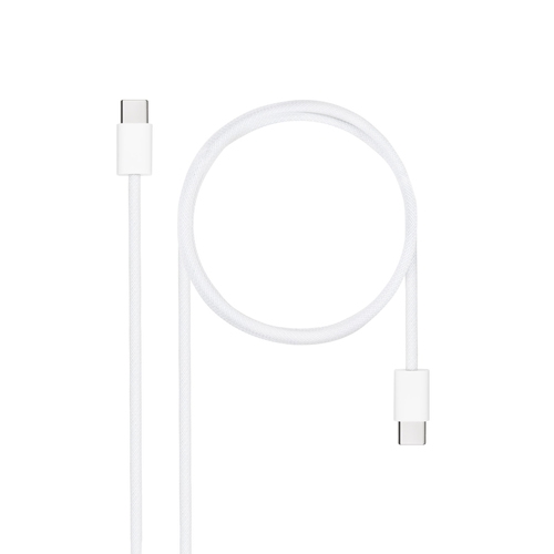 CABLE USB-C 2.0 60W 3A, USB-C/M-USB-C/M, 1 M