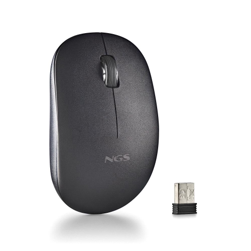 NGS - Ratón Inalámbrico Fog Pro Negro - Hasta 1000 DPI