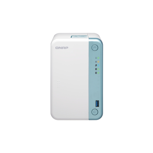 QNAP TS-251D - servidor NAS - REACONDICIONADO 2 x SATA (3.5") - Intel Celeron J4005 - 2GB (Hasta 8GB) - RAID 0/1/JBOD - 1 x RJ45 Gigabit Ethernet - 3 x USB 2.0 - 2 x USB 3.0 - 1 x HDMI
