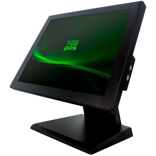10POS Terminal táctil 15 Flat Capacitivo 10T-15, Intel i5 7th Gen (3Mb Cache), 8Gb RAM, SSD mSATA 256Gb, WIFI, S. O. no incluido.