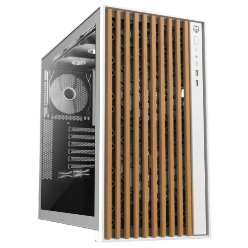 Nox Semitorre HUMMER ELEMENT madera blanco Type-C