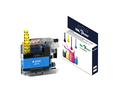 [117641] INK-POWER CARTUCHO COMP. BROTHER LC223C CYAN  9 ML