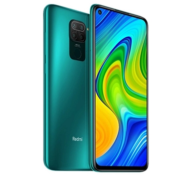 [117179] Xioami Redmi Note 9 - 6.53" FHD - Gorilla Glass 5 - MTK Helio G85 Octacore - 4GB - 128GB - 48 MP AI - Wifi - BT 5.0 - 5020 mAh - Dual SIM - Green Forest