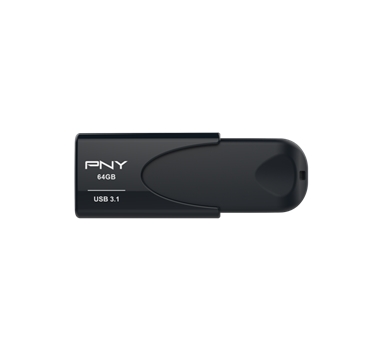 [115572] PNY USB Attache 4 3.1 64GB / Lectura 80 Mb/s