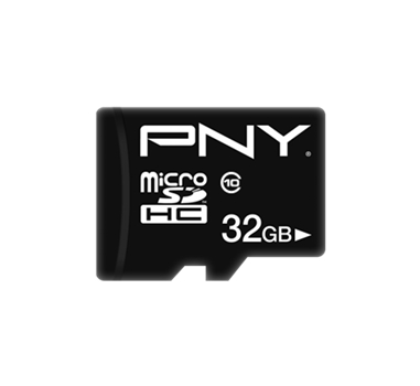 [114995] PNY - Tarjeta MicroSD 32GB + Adaptador - Clase 10 Performance Plus