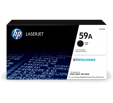 [114237] HP TONER NEGRO HP LASERJET Pro M404dn M404dw MFP M428fdn MFP M428fdw Nº59A 3000 PAGINAS