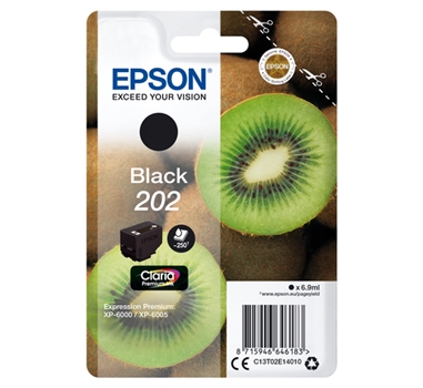 [113843] Epson Cartucho de tinta negro 250 paginas C13T02E14010 (202)