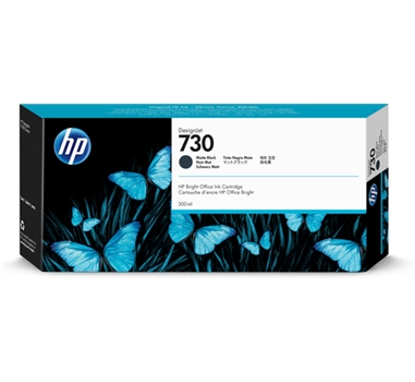 [113767] HP Cartucho de tinta schwarz (matt) P2V71A (730)