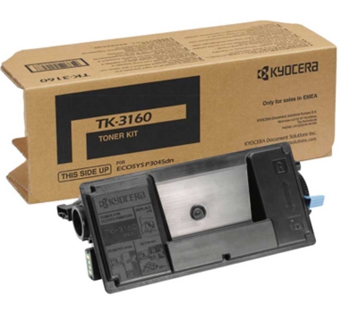 [113374] KYOCERA ECOSYS P3045 TONER NEGRO TK3160 12.500 PAGINAS