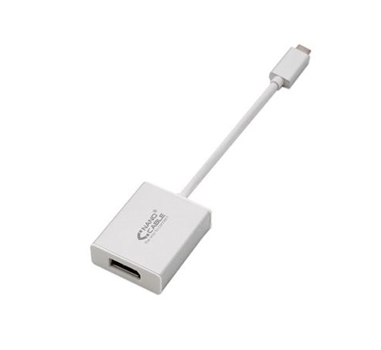 [113041] Nanocable - Conversor USB-C/M a DisplayPort/M- 15cm - Color Blanco