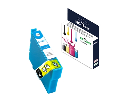 [117676] INK-POWER CARTUCHO COMP. EPSON T1282 CYAN C13T12824010 6.6 ML