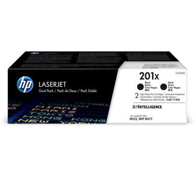 [112993] HP LASERJET 201X PACK 2 TONER NEGRA ALTA CAPACIDAD 2.800 PAGINAS