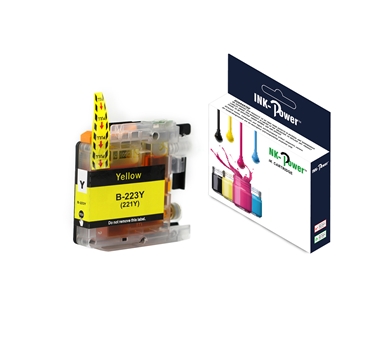 [117643] INK-POWER CARTUCHO COMP. BROTHER LC223Y AMARILLO  9 ML