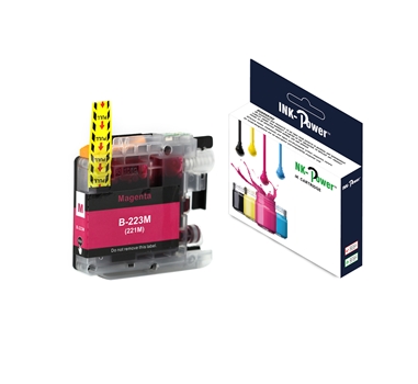 [117642] INK-POWER CARTUCHO COMP. BROTHER LC223M MAGENTA  9 ML