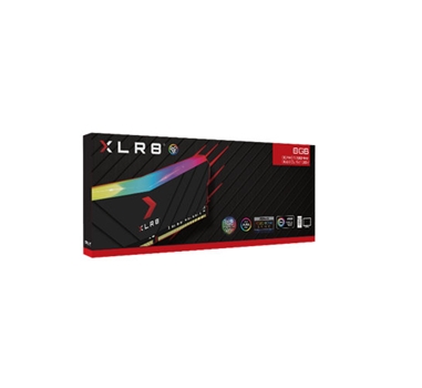 [117134] PNY XLR8 Gaming EPIC-X RGB DDR4 - 8GB 3200 MHz - PC4-25600 - CL16 -  1.35V - 10 años garantía