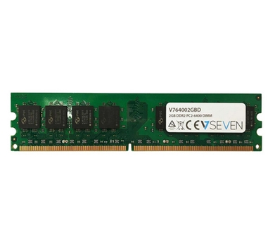 [111505] Módulo RAM V7 - 2 GB - DDR2 SDRAM - 800 MHz DDR2-800/PC2-6400 - Sin búfer - CL6 - 240-clavijas - DIMM