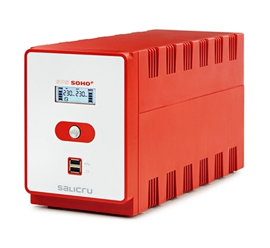 [111401] Salicru - SAI SPS SOHO+ IEC 1600VA/960W In-Line - 2xUSB - LCD - NUEVA REVISIÓN