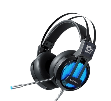 [111073] Talius - Auricular Osprey - Gaming - 7.1 - PS4 y PC - Microfono flexible cancelación ruido - USB - LED - incluye soft - Control de volumen