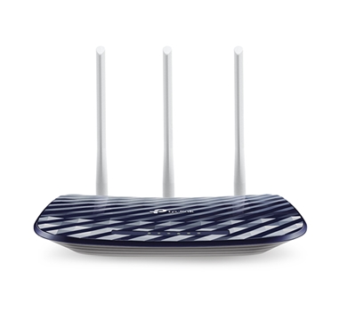 [110679] TP-Link - Router Archer C20 AC750 Dual Band 802.11 a/b/c/ac 2.4Ghz 300Mbps + 5Ghz 433MBps - 4 Puertos 10/100 - 1x USB - Antenas Fijas 