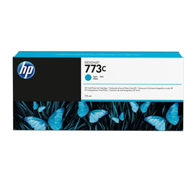 [110663] HP Cartucho de tinta DesignJet Z6800 773C cian de 775 ml