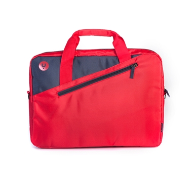 [110602] NGS Monray - Maletin Portatil Ginger Red - Hasta 15.6" - Acolchado - Bolsillo exterior - Rojo