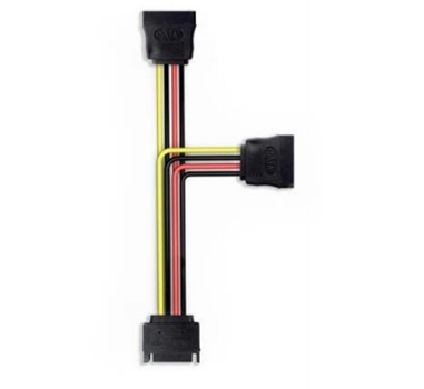 [110575] Nanocable - Cable Sata Alimentación SATA/M a 2xSATA/H 30cm
