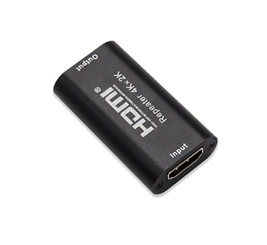 [110328] Nanocable - Repetidor HDMI A/H a A/H - Hasta 40 metros - Soporta 4K/2K - Negro