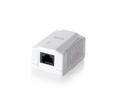 [110195] Equip - Roseta de superficie Cat.6 RJ45 Hembra