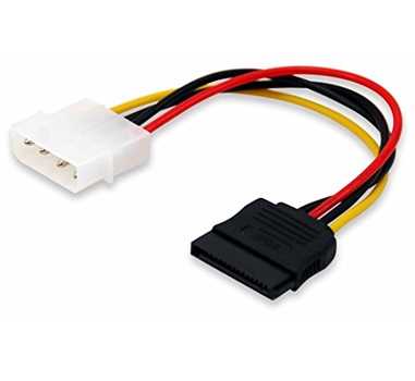 [110170] Equip - Cable Alimentación Molex a 1xSATA