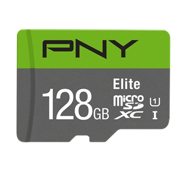 [114997] PNY - Tarjeta MicroSD 128GB + Adaptador - Clase 10 - Performance Plus
