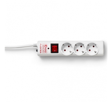 [108808] Salicru - Regleta SPS Safe 3 - 3 Tomas Schuko - Con interruptor