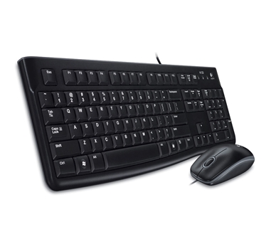 [108598] Logitech - Kit teclado y ratón MK120 - USB - Teclado K120 + Ratón B100 - Soft Bundle