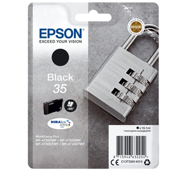 [108218] EPSON CARTUCHO NEGRO 35 Pag. 650 Aprox